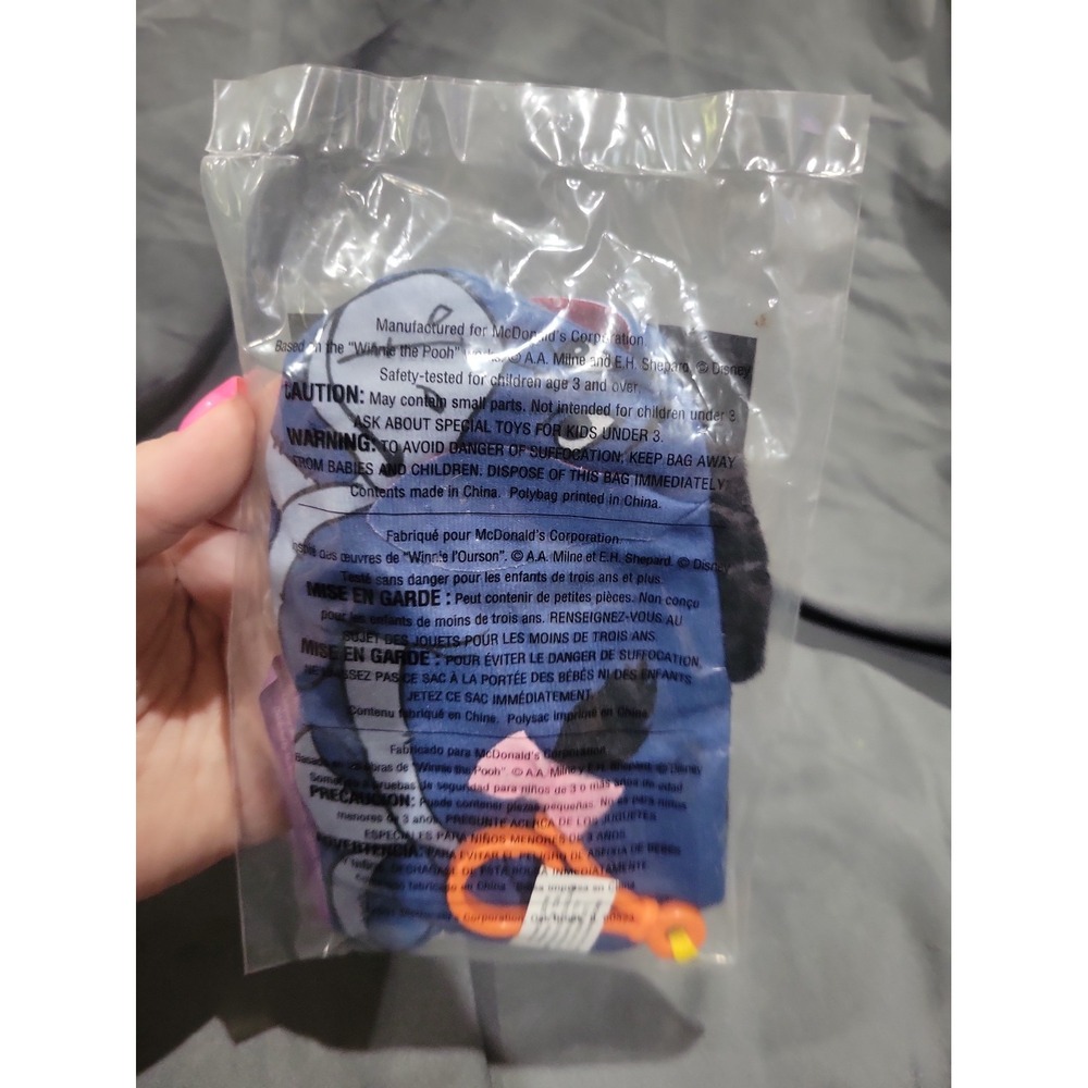 Vintage Mcdonald's Happy Meal, The Book of Pooh, Eeyore Toy, #3 - Picture 4 of 5